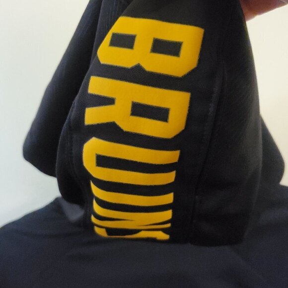 Fanatics Boston Bruins Majestic Therma Base Spell Out Hoodie Size L - Picture 5 of 8